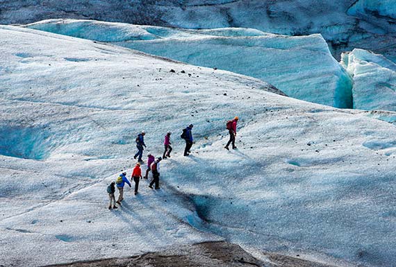 Glacier Walk New Zealand
