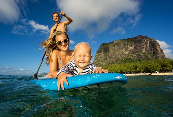 Surfing Waikiki Beach