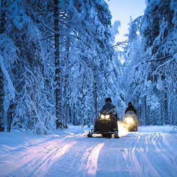 snowmobiles